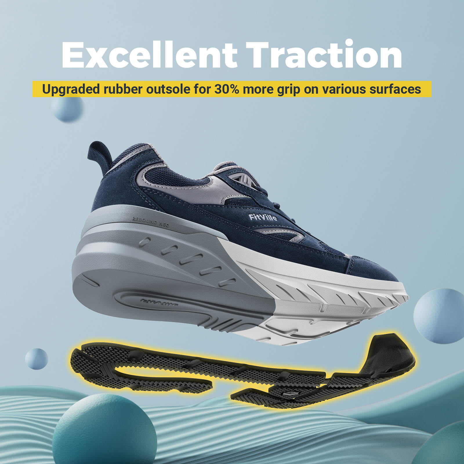 FitVille Newest Walking Shoes  - đánh giá và giá Men'S Shoes Plantar Fasciitis