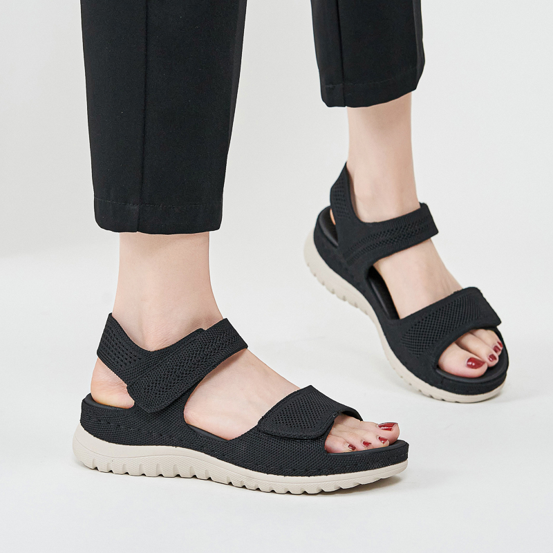 Women's Sandals retro classic  - đánh giá và giá Velcro Strap Sandal
