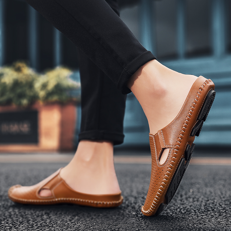 Half Slipper for Men Sandals 2 - đánh giá và giá Men'S Shoes For Suits